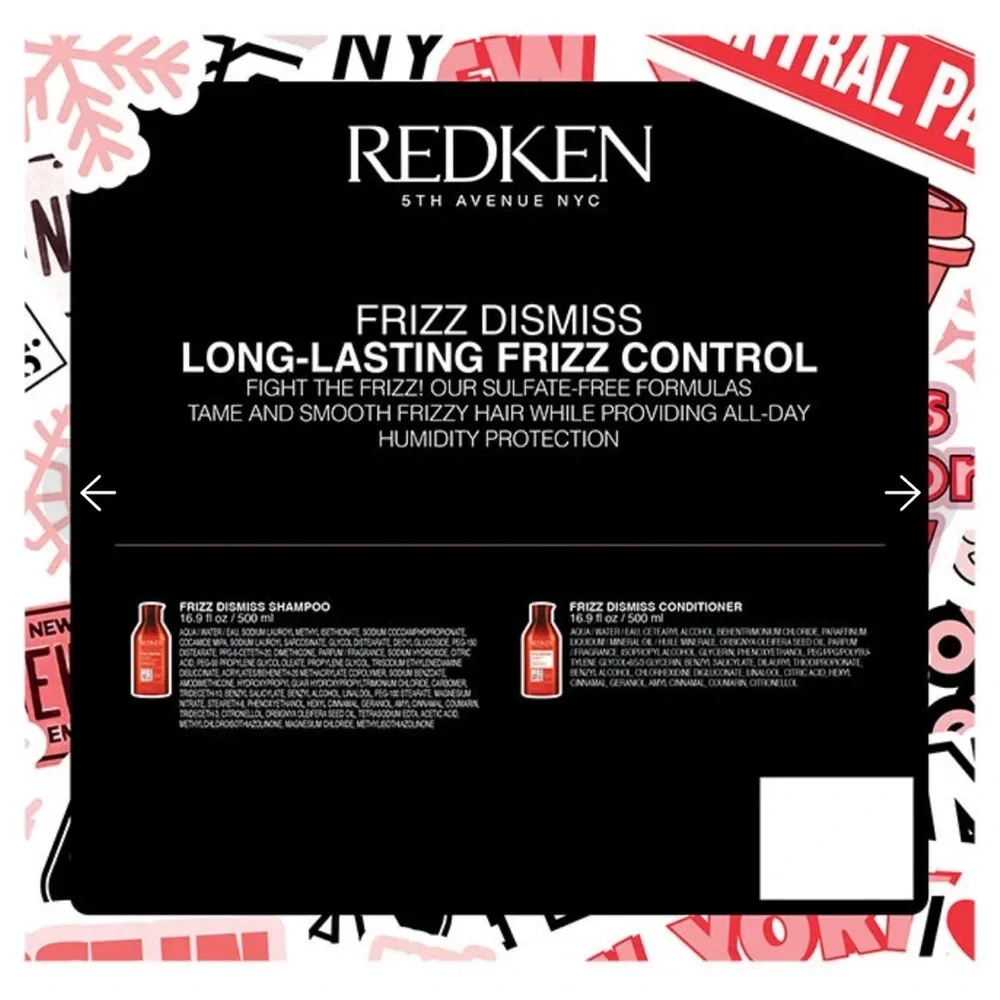 Redken Frizz Dismiss Long-Lasting Frizz Control Set